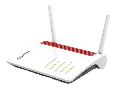 AVM FRITZ!Box 6850 5G - Wireless Router - WWAN 4-Port-Switch - 1GbE - Wi-Fi 5 - Dual-Band - 3G, 4G, 5G - VoIP-Telefonadapter AVM FRITZ!Box 6850 5G - Wireless Router - WWAN 4-Port-Switch - 1GbE - Wi-Fi 5 - Dual-Band - 3G, 4G, 5G - VoIP-Telefonadapter