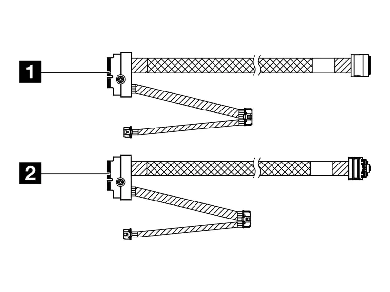 Lenovo - Speicherkabelkit - für M.2 SATA/NVMe