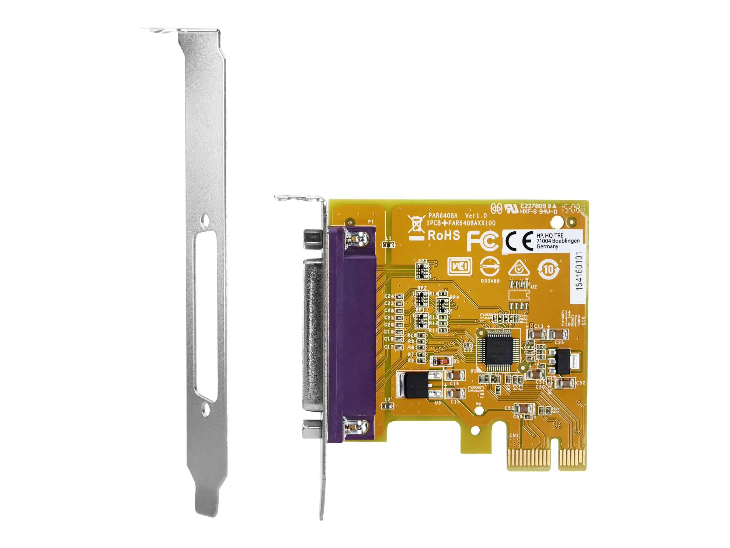 HP - Parallel-Adapter - PCIe - für HP 280, Z1 G9; Elite 600 G9, 800 G9; EliteDesk 80X G8; Pro 400 G9; Workstation Z2 G9