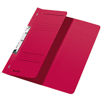 Leitz Einhakhefter 37440025 DIN A4 kfm. Heftung Karton rot Leitz Einhakhefter 37440025 DIN A4 kfm. Heftung Karton rot
