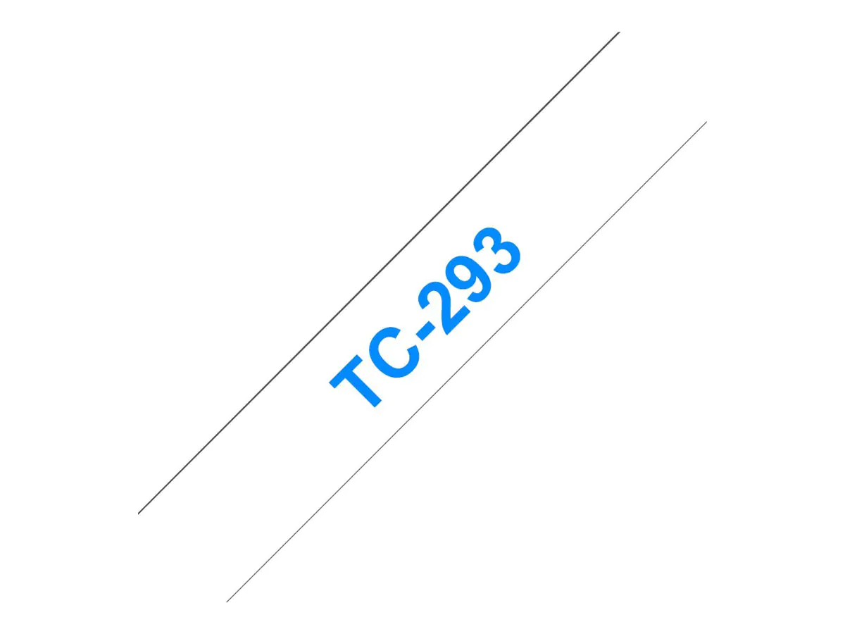 Brother - Weiß, Blau - Rolle (0,9 cm x 7,7 m) 1 Stck. Druckerband - für P-Touch PT-15, PT-20, PT-2000, PT-3000, PT-500, PT-5000, PT-6, PT-8, PT-8E
