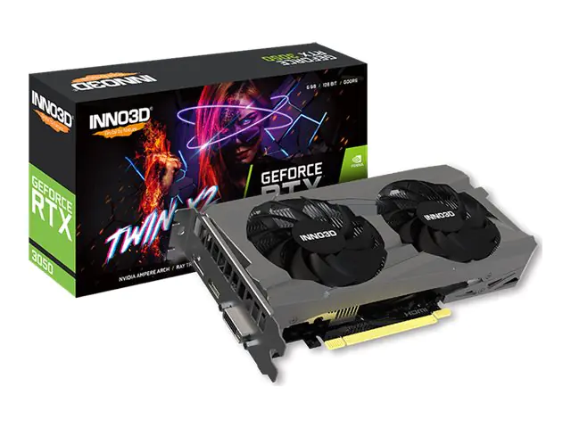 Inno3D GeForce RTX 3050 TWIN X2 - Grafikkarte N30502-06D6-1711VA60