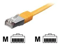 equip - Patch-Kabel - RJ-45 (M) zu RJ-45 (M) - 2 m - SFTP - CAT 6a - halogenfrei, geformt, verseilt - Gelb