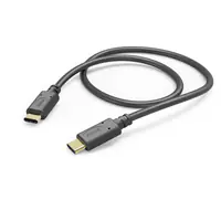 Hama Ladekabel USB-C - USB-C 1.5 m Schwarz - Digital/Daten Hama Ladekabel USB-C - USB-C 1.5 m Schwarz - Digital/Daten