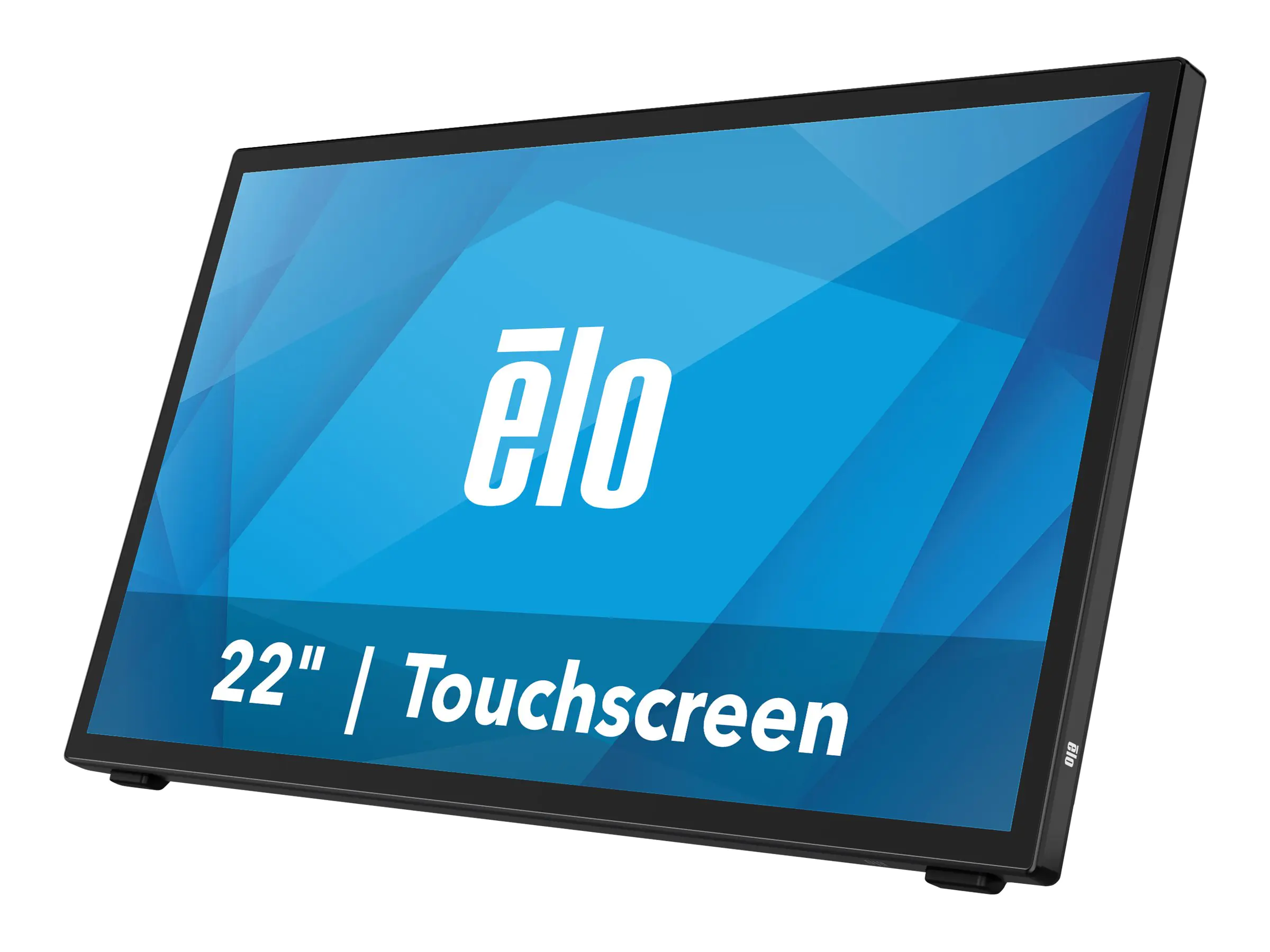 Elo 2270L - LCD-Monitor - 55.9 cm (22") (21.5" sichtbar) - Touchscreen - 1920 x 1080 Full HD (1080p) @ 60 Hz - 250 cd/m² - 1000:1 - 14 ms - HDMI, VGA, DisplayPort - Lautsprecher - Schwarz