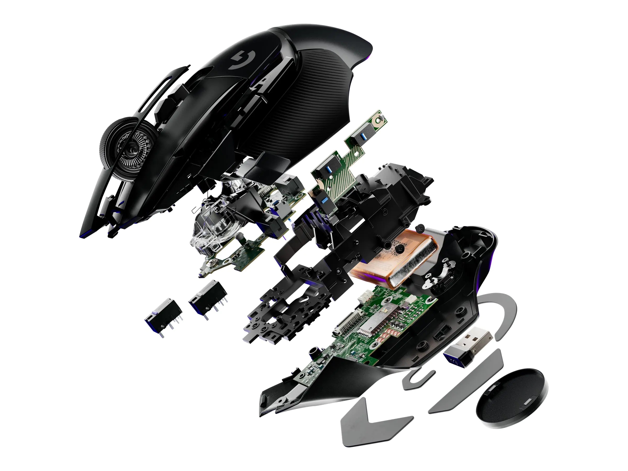 Logitech G G502 X - Maus - optisch - kabelgebunden 910-006138