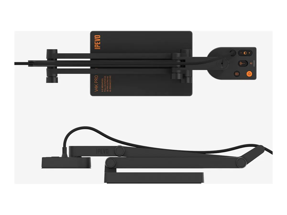 IPEVO V4K PRO 120 - Digitale Dokumentenkamera - Farbe - 4K - Audio - USB