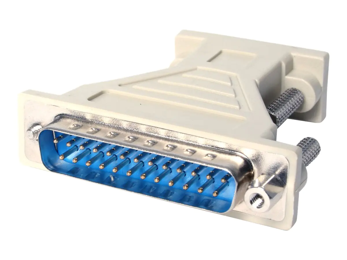 StarTech DB9 auf DB25 Seriell Adapterkabel - Bu/St - Serieller Adapter - DB-9 (W) zu DB-25 (M) - für P/N: ICUSB232PROC, NETRS232, NETRS2322P, PCI2S1P2, PEX1S953LP, PEX2S1050, STCPEX2S553 StarTech DB9 auf DB25 Seriell Adapterkabel - Bu/St - Serieller Adapter - DB-9 (W) zu DB-25 (M) - für P/N: ICUSB232PROC, NETRS232, NETRS2322P, PCI2S1P2, PEX1S953LP, PEX2S1050, STCPEX2S553