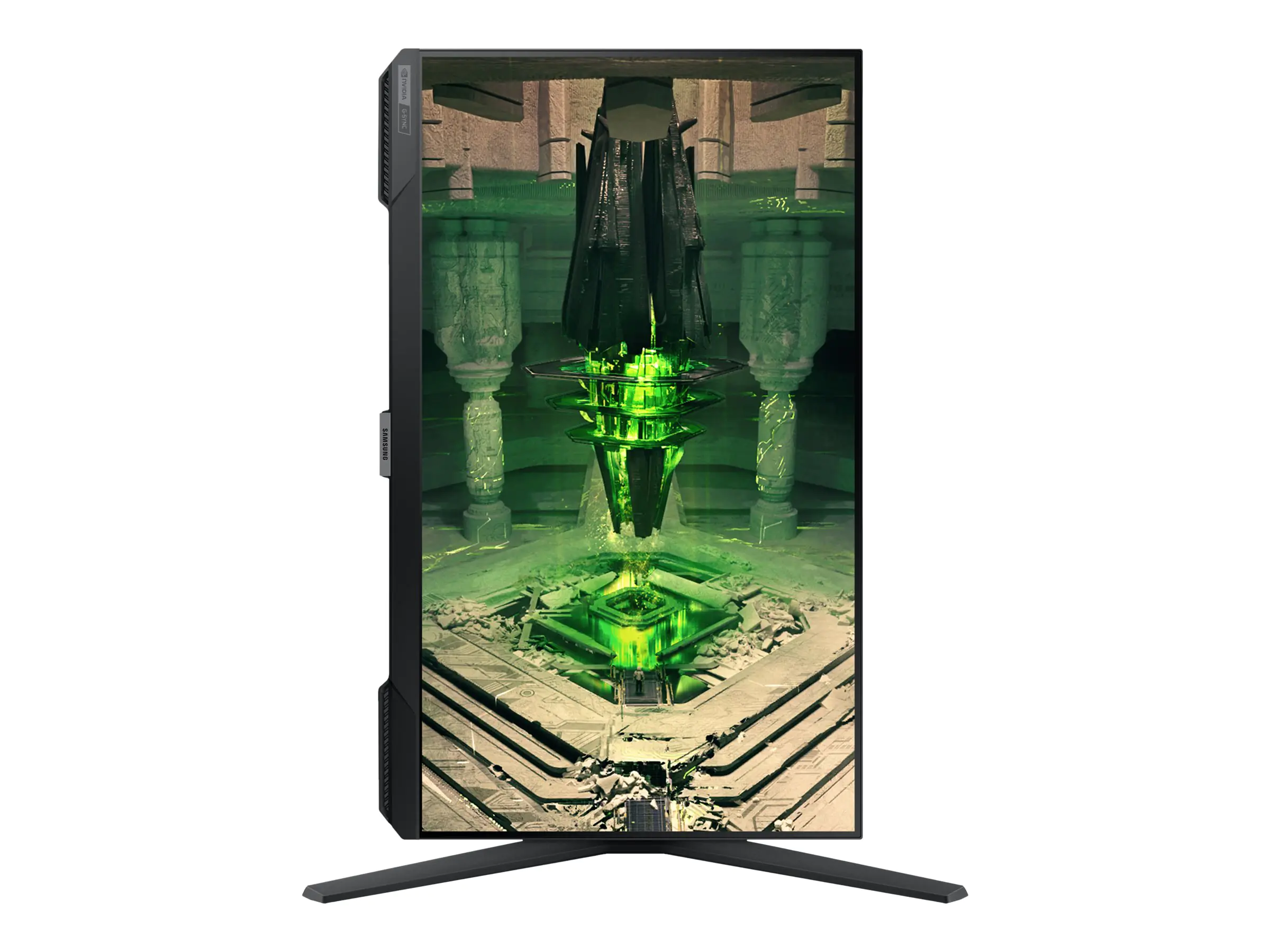 Samsung Odyssey G4 S25BG400EU - LED-Monitor - 62 cm (25") - 1920 x 1080 Full HD (1080p) @ 240 Hz - IPS - 400 cd/m² - 1000:1 - HDR10 - 1 ms - 2xHDMI, DisplayPort - Schwarz