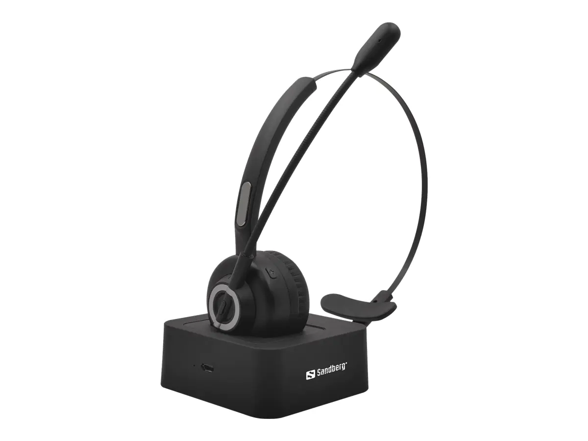 Sandberg Bluetooth Office Headset Pro - Headset - Bluetooth - kabellos Sandberg Bluetooth Office Headset Pro - Headset - Bluetooth - kabellos