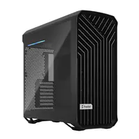 Fractal Design Torrent - Tower - E-ATX - Seitenteil mit Fenster (gehärtetes Glas) - keine Spannungsversorgung (ATX) - Schwarz - USB/Audio