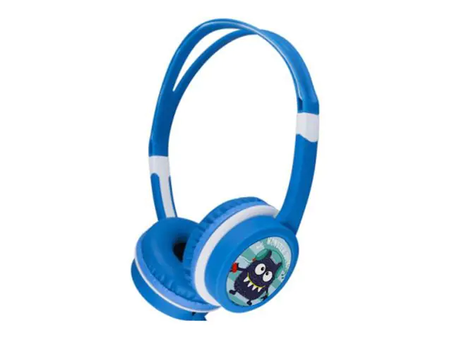 Gembird MHP-JR-B - Kabelgebunden - Musik - Kopfhörer - Blau