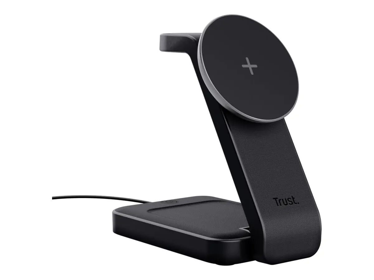 Trust Viro - Kabelloses Ladegerät - magnetisch, 3-in-1