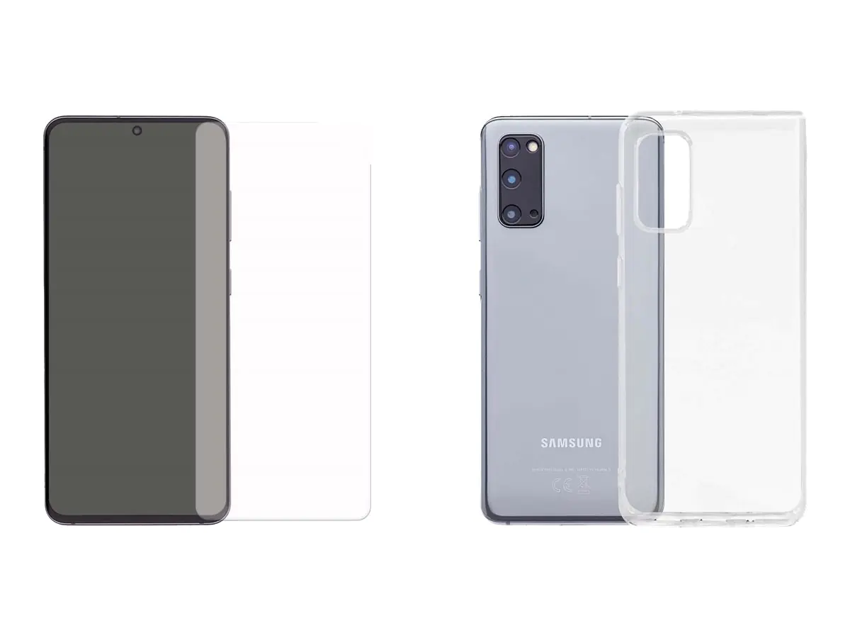 DISPLEX Real Glass - Schutzhülle für Mobiltelefon - mit Displayschutz - für Samsung Galaxy S22+, S23+