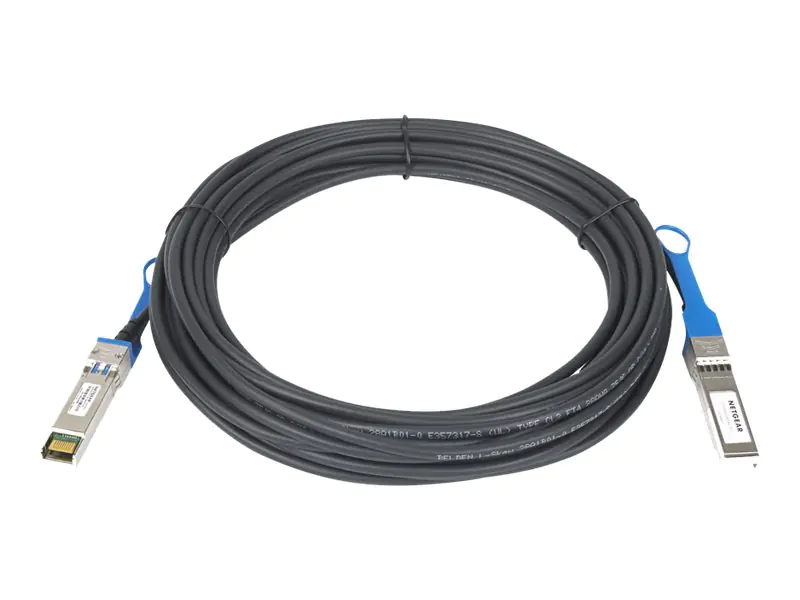 Netgear - 10GBase Direktanschlusskabel - SFP+ (M) zu SFP+ (M) - 10 m - Glasfaser - aktiv