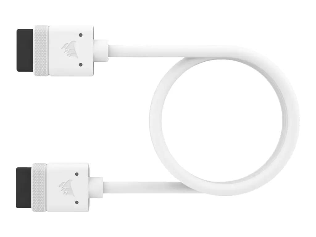 Corsair iCUE LINK - Netz-/Datenkabel - CORSAIR iCUE Link zu CORSAIR iCUE Link - 60 cm - weiß