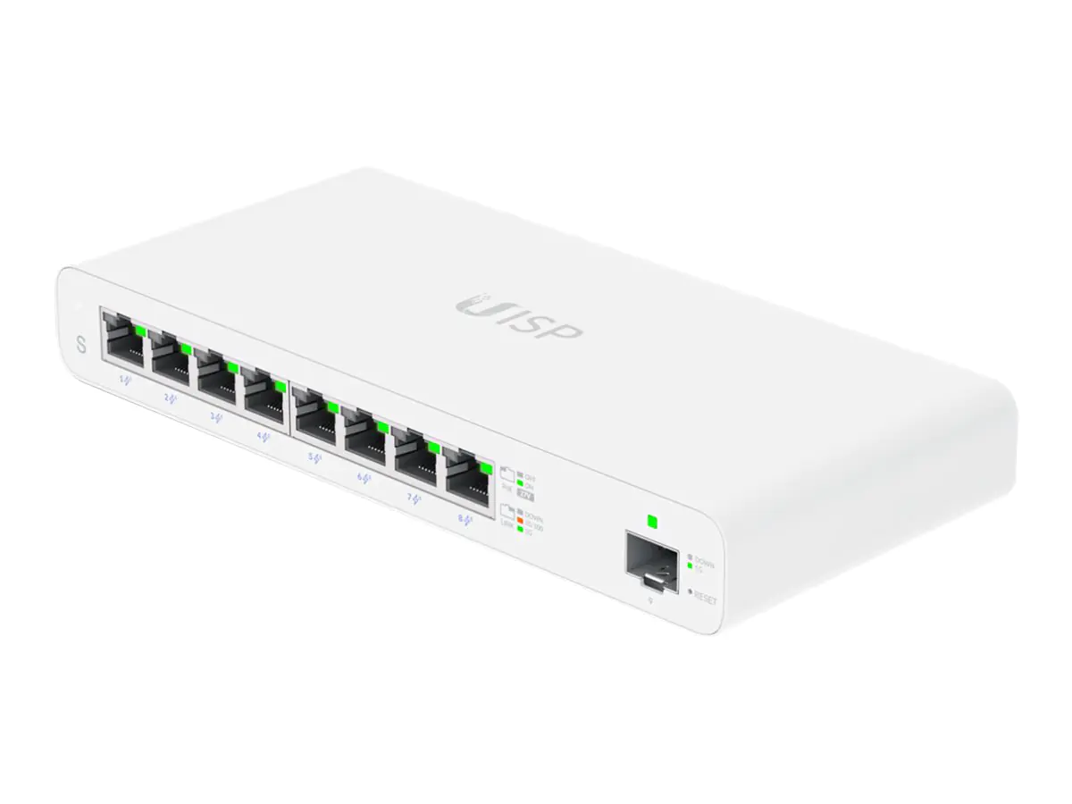 Ubiquiti UISP - Switch - 8 x 10/100/1000 (PoE) UISP-S