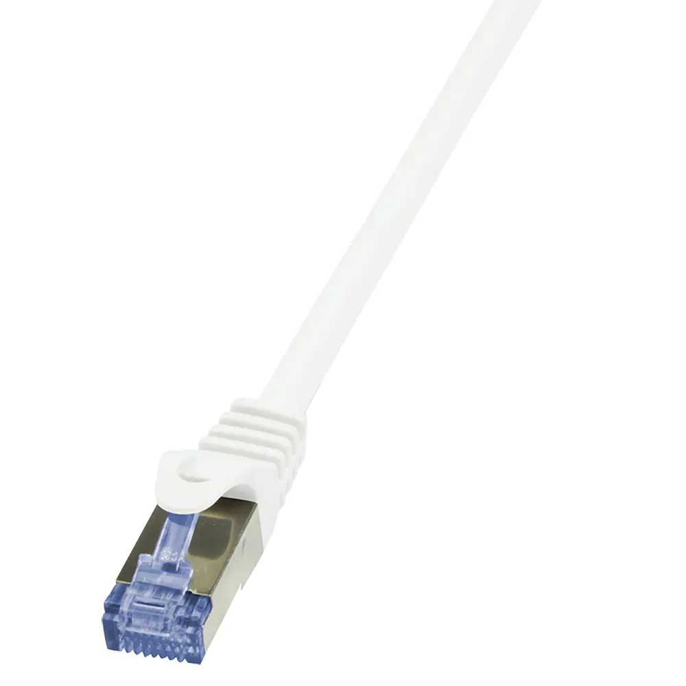 LogiLink PrimeLine - Patch-Kabel - RJ-45 (M) zu RJ-45 (M) - 15 m - SFTP, PiMF - CAT 6a - halogenfrei - weiß