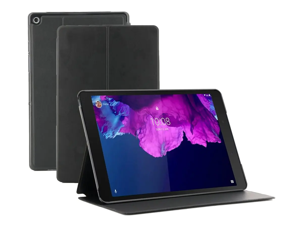 Mobilis RE.LIFE - Flip-Hülle für Tablet - Eco-Design, mit Flap - Schwarz - für Lenovo Tab P11 (2nd Gen)