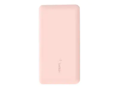 Belkin BoostCharge - Powerbank - 10000 mAh - 18 Watt - 3 Ausgabeanschlussstellen (24 pin USB-C, 2 x USB) - Rosegold