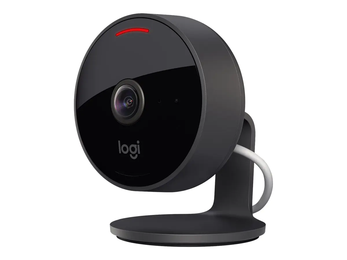 Logitech Circle View - Netzwerk-Überwachungskamera - Außenbereich, Innenbereich - wetterfest - Farbe (Tag&Nacht) 961-000490