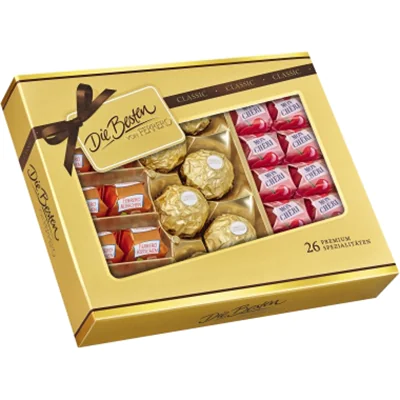 Die Besten von Ferrero Praline 269 g/Pack. Die Besten von Ferrero Praline 269 g/Pack.