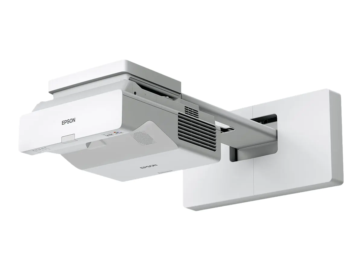 Epson EB-760WI - 3-LCD-Projektor - 4100 lm (weiß) - 4100 lm (Farbe) - WXGA (1280 x 800) - 16:10 - Ultra Short-Throw-Objektiv - 802.11a/b/g/n/ac Wireless / LAN/ Miracast - weiß