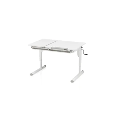 KETTLER Schreibtisch Maße: 1.095 x 535-820 x 715 mm (B x H x T) Spanplatte, melaminharzbeschichtet alpinweiß