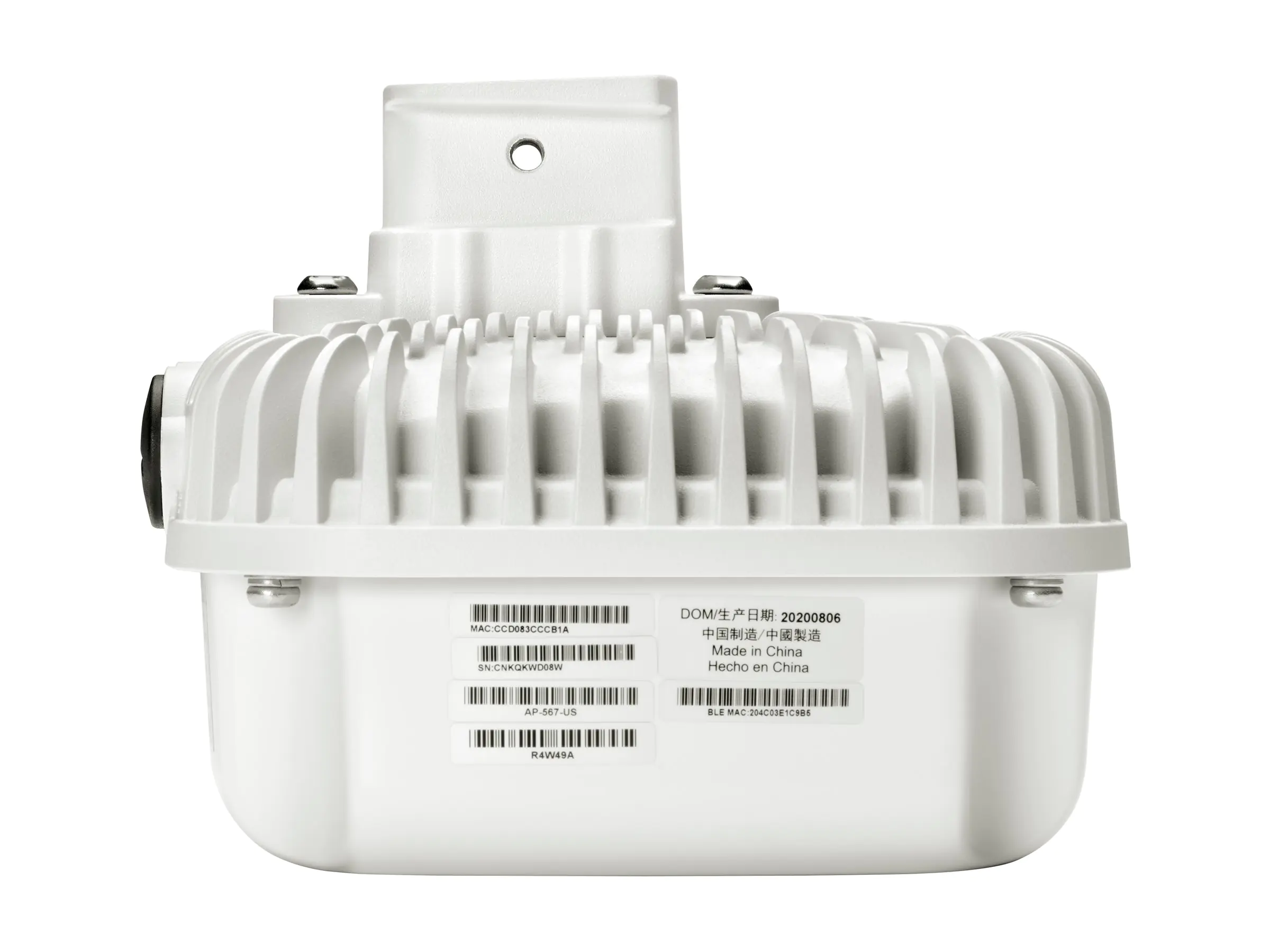 HPE Aruba AP-567 (RW) - Accesspoint - ZigBee, Bluetooth, Wi-Fi 6 - 2.4 GHz, 5 GHz - BTO