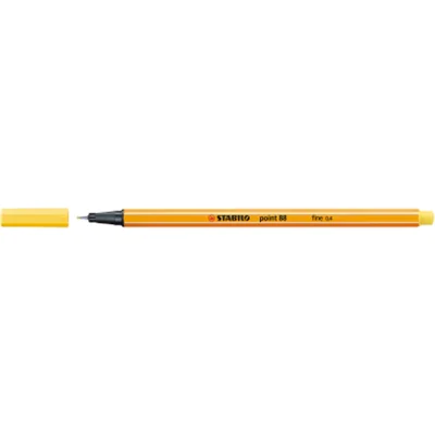 STABILO Fineliner point 88 88/44 0,4mm gelb