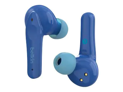 Belkin SoundForm Nano for Kids - True Wireless-Kopfhörer mit Mikrofon - im Ohr - Bluetooth - Blau