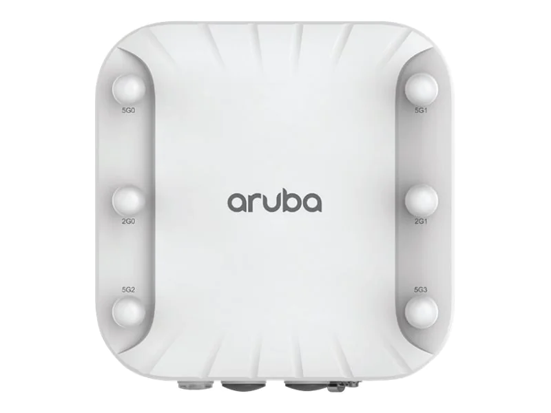 HPE Aruba AP-518 (RW) - Hardened - Accesspoint - ZigBee, Bluetooth, Wi-Fi 6 - 2.4 GHz, 5 GHz
