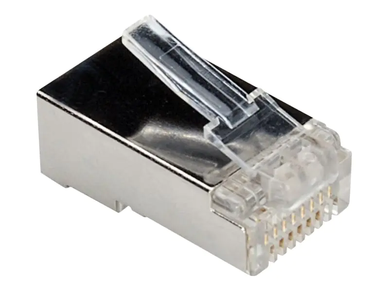 VALUE - Netzwerkanschluss - RJ-45 (M) - STP - CAT 6e - durchsichtig (Packung mit 100)