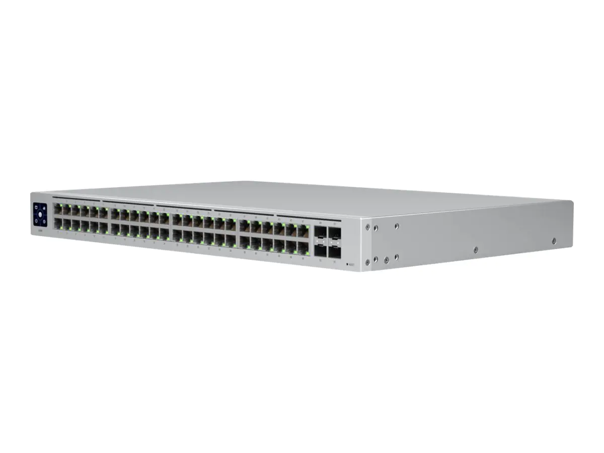UbiQuiti UniFi Switch USW-48 - Switch - managed - 48 x 10/100/1000 + 4 x Gigabit SFP - an Rack montierbar, Desktop