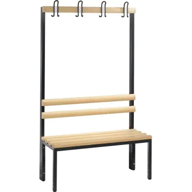 C+P Garderobenbank 8050100S10000 1650x1000x403mm sgr