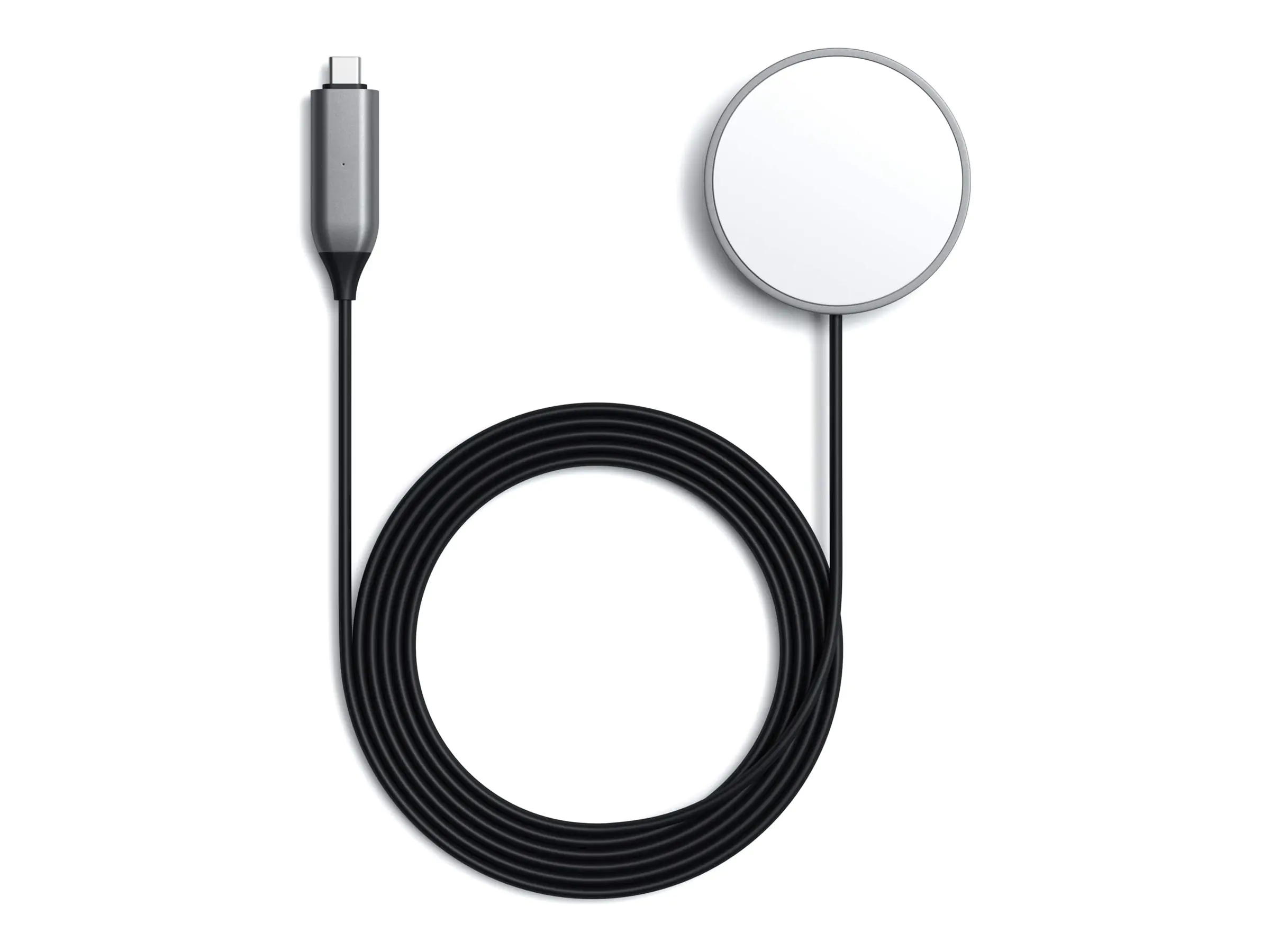 Satechi ST-UCQIMCM - Drinnen - USB - Kabelloses Aufladen - 1,5 m - Grau - Weiß
