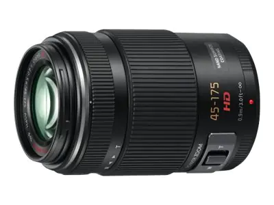 Panasonic Lumix H-PS45175 - Telezoomobjektiv - 45 mm - 175 mm - f/4.0-5.6 G X VARIO PZ - Micro Four Thirds - für Lumix DC-BGH1; Lumix G DC-G100, G90, GF90, GH5M2, GH6, GH6L, GX880, GX9, GX9H, GX9K, GX9W