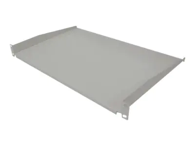 Intellinet 19" Cantilever Shelf, 1U, Shelf 300mm, Non-Vented, Max 25kg, Grey, Three Year Warranty - Rack - Regal - Grau, RAL 7035 - 1U - 48.3 cm (19")