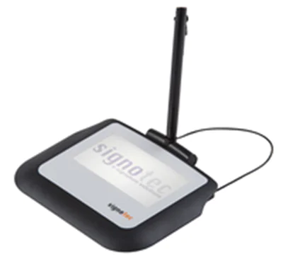 Signotec Sigma - 10,2 cm (4 Zoll) - LCD - 320 x 160 Pixel - 95 x 47 mm - Schwarz - 95 x 47 mm