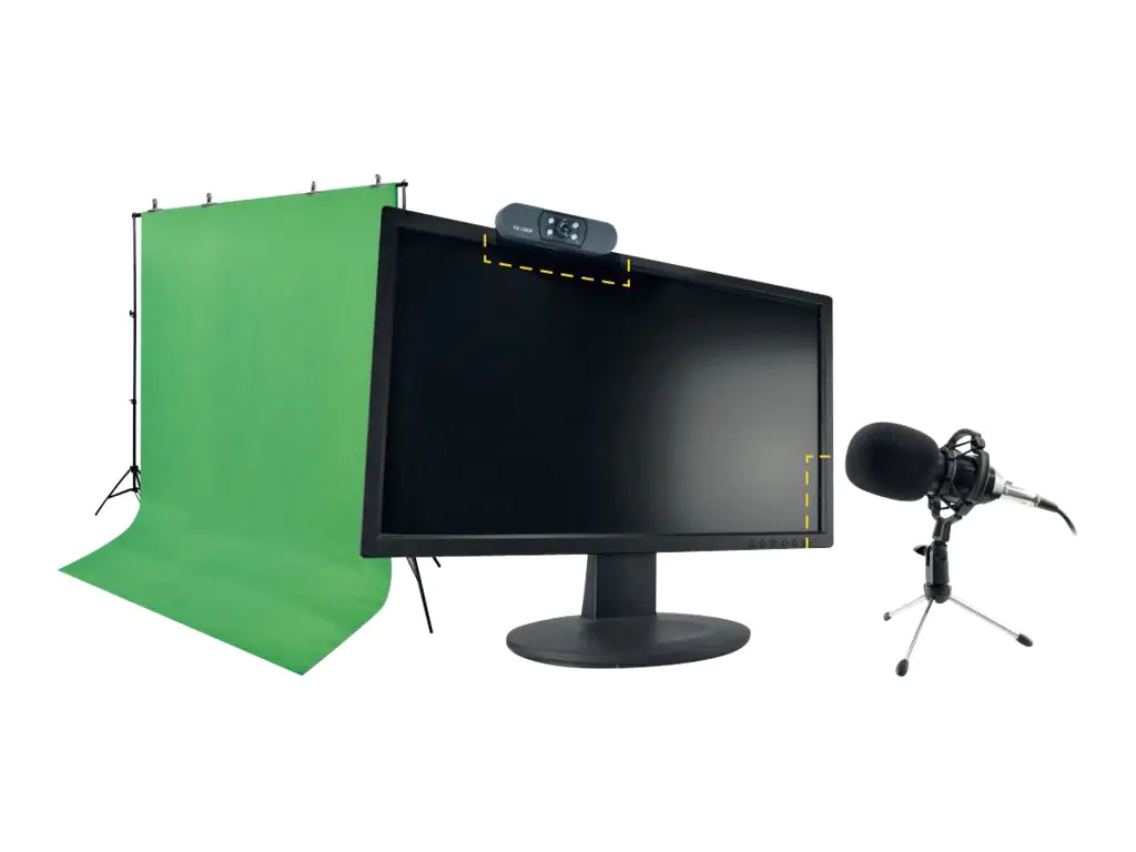 Steelplay HD Streaming Pack - 4-in-1 Pack Mikrofon