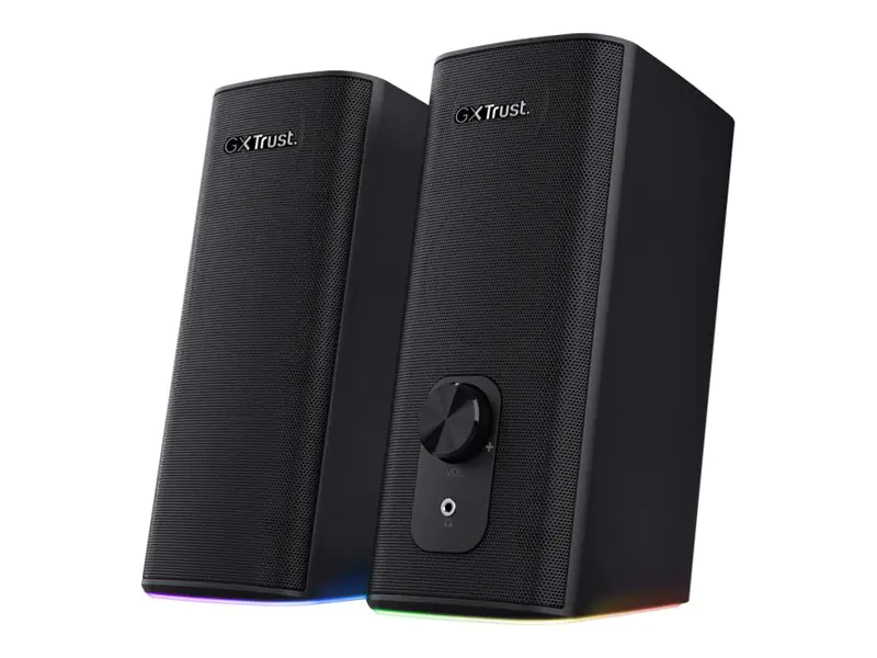 Trust GXT 612 CETIC - Lautsprecher - für PC - 2.0-Kanal - kabellos - Bluetooth - USB - 10 Watt (Gesamt) - Schwarz