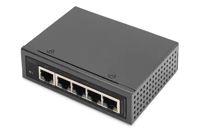 Digitus - Netzwerk-/Stromextender - 1GbE - 10Base-T, 100Base-TX, 1000Base-T - 5 Anschlüsse - bis zu 100 m