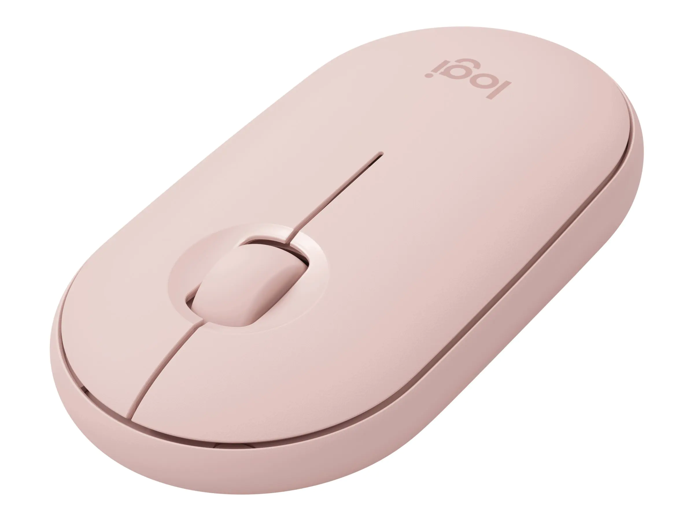 Logitech Pebble M350 - Maus - optisch - 3 Tasten - kabellos - Bluetooth, 2.4 GHz - 910-005717