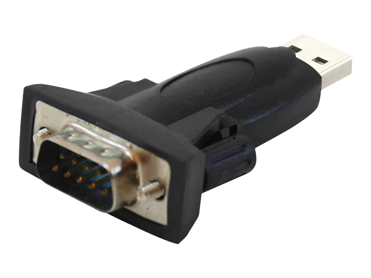 Equip Life - Serieller Adapter - USB 2.0 - RS-232 - Schwarz