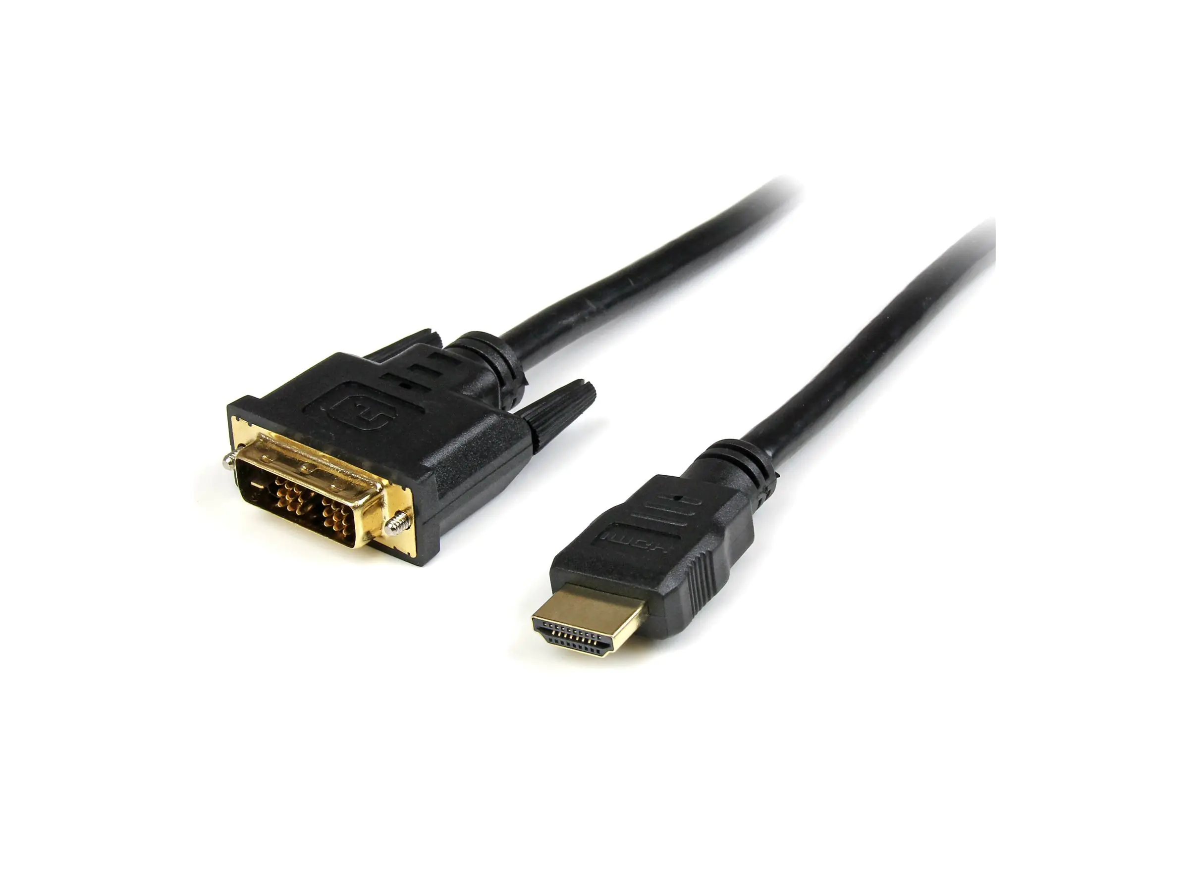 StarTech.com 6ft (1.8m) HDMI to DVI Cable, DVI-D to HDMI Display Cable (1920x1200p) HDMIDVIMM6
