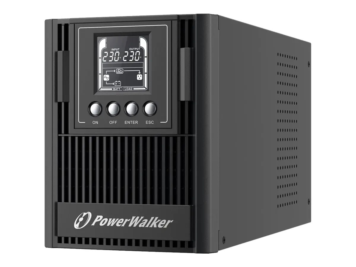PowerWalker VFI 1000 AT - USV - Wechselstrom 80-300 V - 900 Watt - 1000 VA - 9 Ah - RS-232, USB - Ausgangsanschlüsse: 3