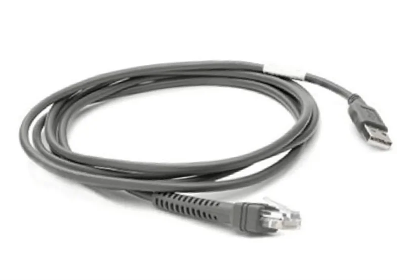 Zebra - Datenkabel - RJ-50 (M) bis USB (M) - 2.1 m - für Zebra DS2208, DS2278, DS8108, DS8108-DL, DS8108-HC, DS8108-SR, DS8178, DS8178-HC Zebra - Datenkabel - RJ-50 (M) bis USB (M) - 2.1 m - für Zebra DS2208, DS2278, DS8108, DS8108-DL, DS8108-HC, DS8108-SR, DS8178, DS8178-HC