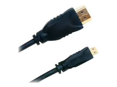 Jou Jye AVC 105 - HDMI-Kabel - 19 pin micro HDMI Type D männlich zu HDMI männlich