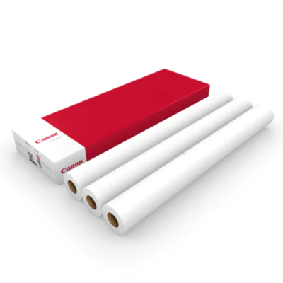 Canon Papier 914 mm x 50 m 80 g/m² für Tintenstrahldrucker unbeschichtet 1 Rolle 97003754