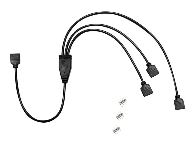 Inter-Tech - Netz-Splitter - 4-poliger Stecker zu 4-poliger Stecker - 48 cm